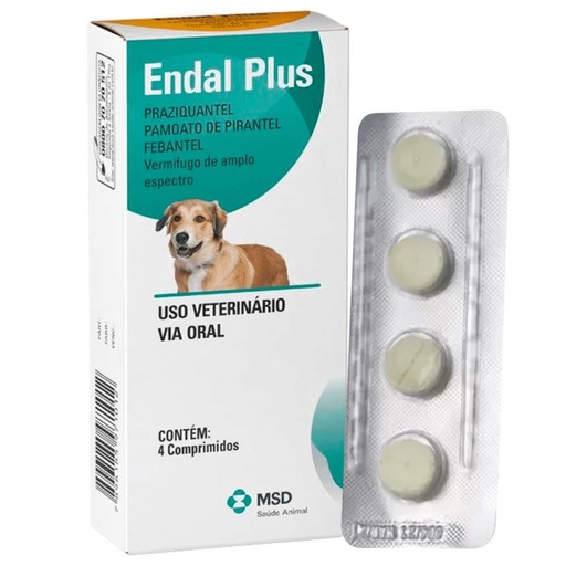 DESPARASITANTE PARA PERRO ENDAL PLUS TABLETA