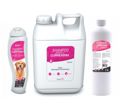 SHAMPOO ZOOVET CLORHEXIDINA