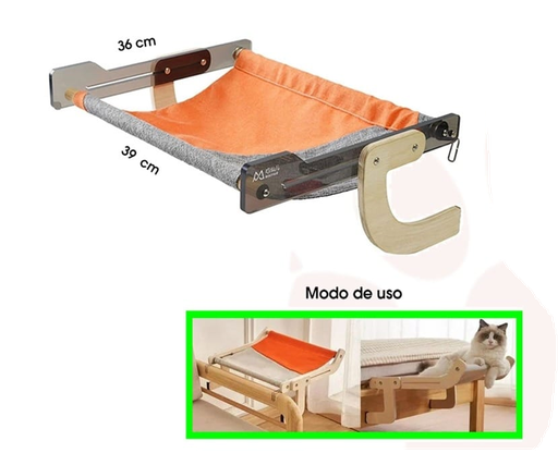 [6971136970762] CAMA PARA MASCOTA DE MADERA PARA ESCRITORIO