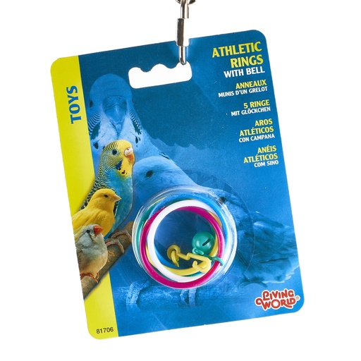 [2-4081706] JUGUETE PARA AVES LIVING WOLRD - OLYMPIA RINGS
