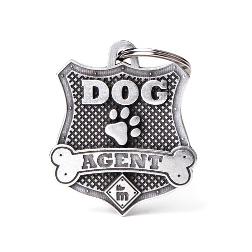 [BHD0GAGENT] MY FAMILY TAG BRONX DOG AGENT BADGE