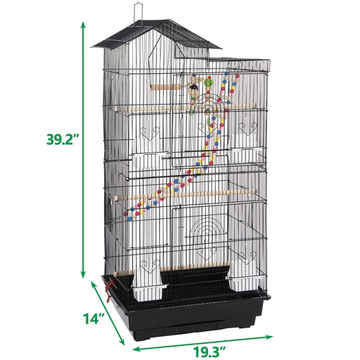 [CA325] JAULA PARA AVES CON PATAS