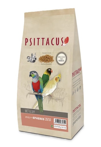 [PI-5000] PSITTACUS MICROESFERAS 20/10 x 800 GRS