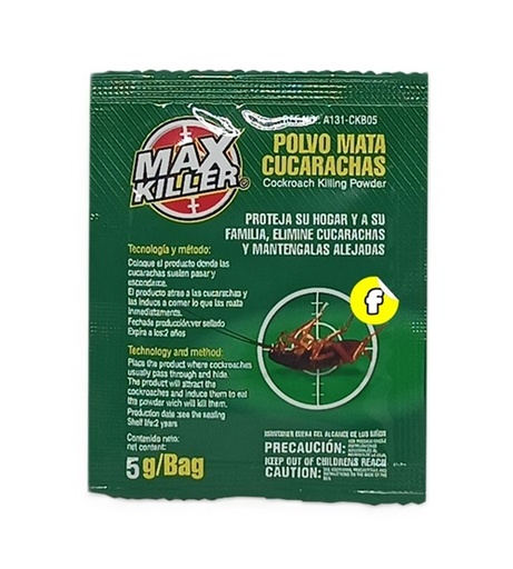 CUCARACHICIDA POWDER MAX KILLER 