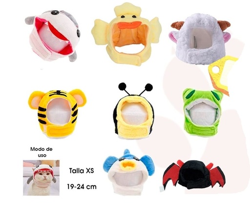 [2024-2084] GORRITO PARA GATO DIFERENTES ESTILOS