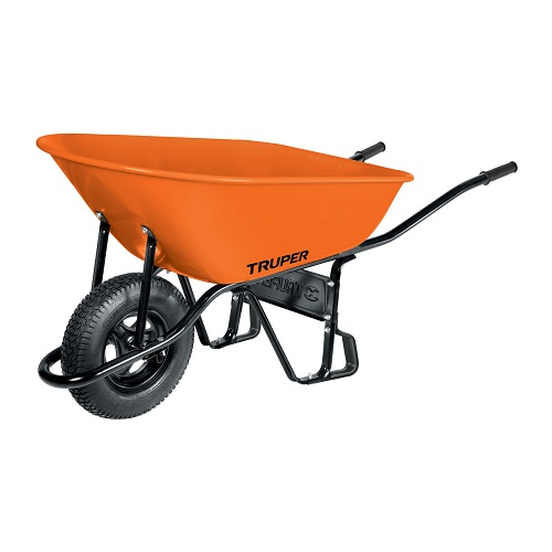 [11249] CARRETILLA TRUPER DE 8 FT3 CON LLANTA NEUMATICA BASTIDOR TUBULAR