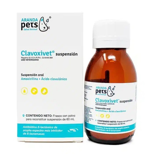 CLAVOXIVET SUSPENSION 60 ML