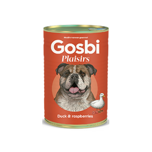 [71816] ALIMENTO HUMEDO PARA PERRO GOSBI PLAISIRS DUCK AND APPLE 