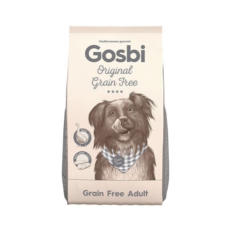 [71508] CONCENTRADO PARA PERRO GOSBI ORIGINAL DOG ADULT GRAIN FREE 3 KG