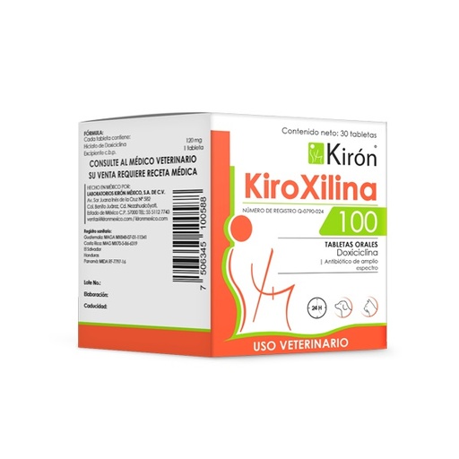 KIROXILINA DOXICICLINA 100 MG