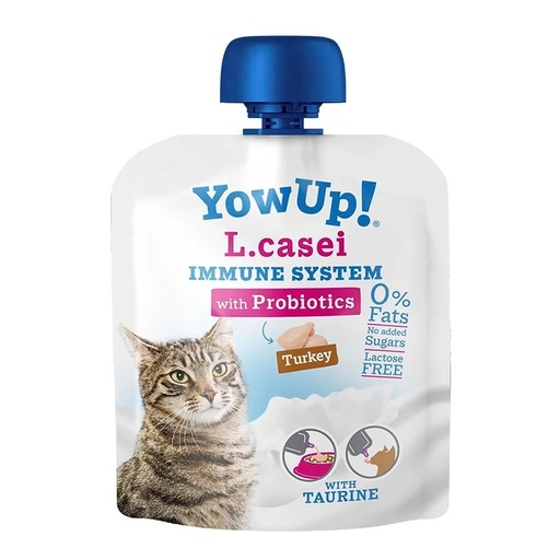 YOGURT NATURAL L. CASEI CON PROBIOTICOS PARA GATOS 85 GRS