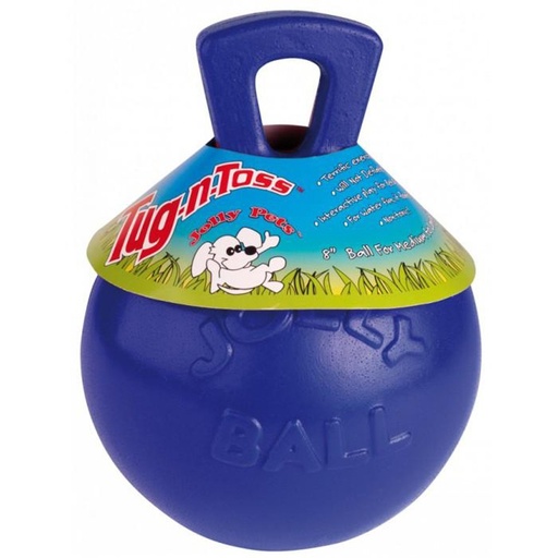 [9807891] PELOTA PARA CABALLO O PERROS GRANDES AZUL 8"