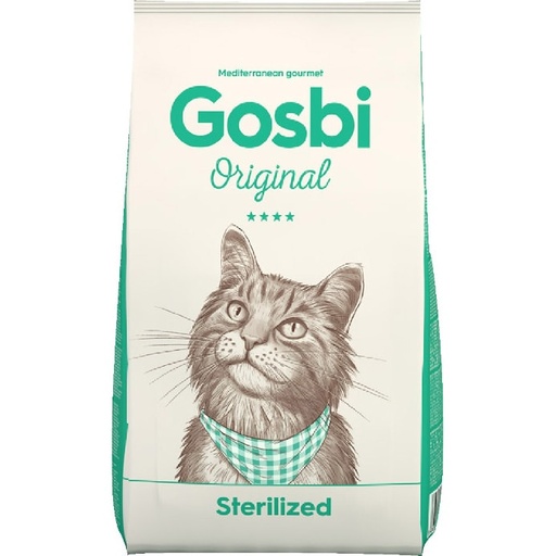 CONCENTRADO PARA GATO GOSBI ORIGINAL STERILIZED 1 KG