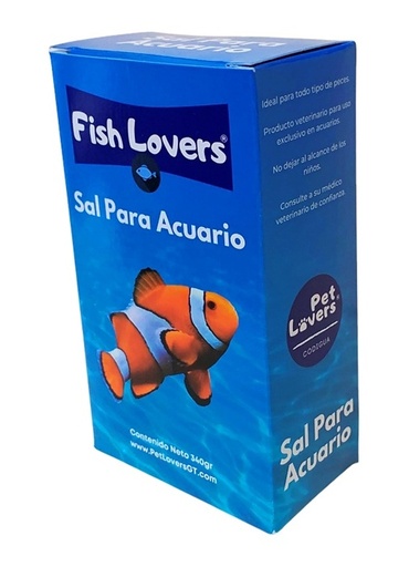 [05 00062] SAL PARA ACUARIO FISH LOVER 450 GRS