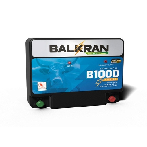 ENERGIZADOR BALKRAN B1000 30 KMS 110V 