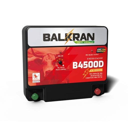 ENERGIZADOR BALKRAN B4500D 100 KMS 12V/110V 