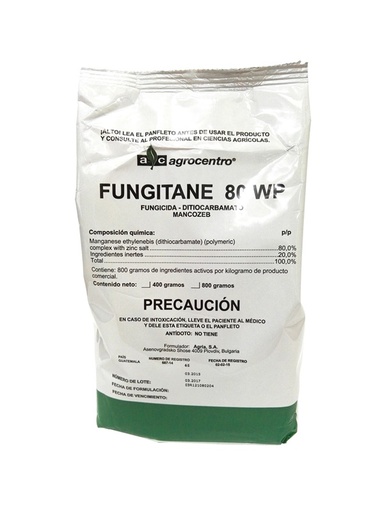 FUNGICIDA FUNGITANE MANCOZEB 80 WP-800 GRS 