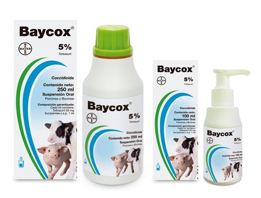 BAYCOX TOLTRAZURIL SOLUCION ORAL 5%