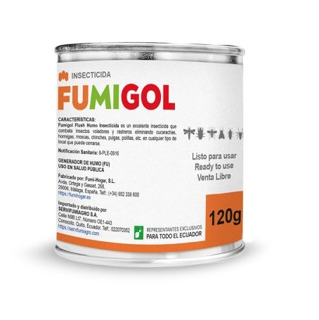 INSECTICIDA FUMIGENO FUMIGOL