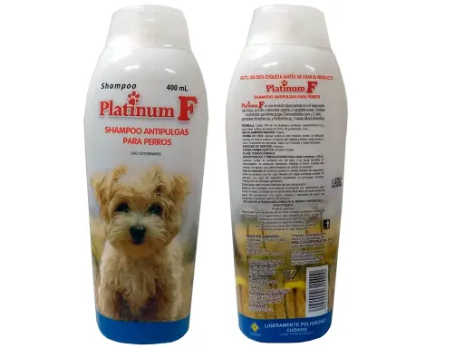 [10804] SHAMPOO PLATINUM ANTIPULGAS F 400ML