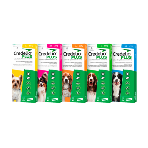 TABLETA MASTICABLE ANTIPULGAS CREDELIO PLUS x 1 UNIDAD