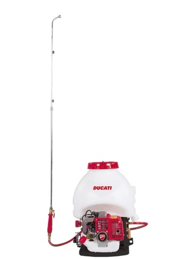 BOMBA FUMIGADORA DE 20 LITROS DE MOTOR 2 TIEMPOS 25 CC DUCATI