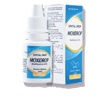 [MX05] MOXIDROP MOXIFLOXICACINA 0.5% x 5 ML