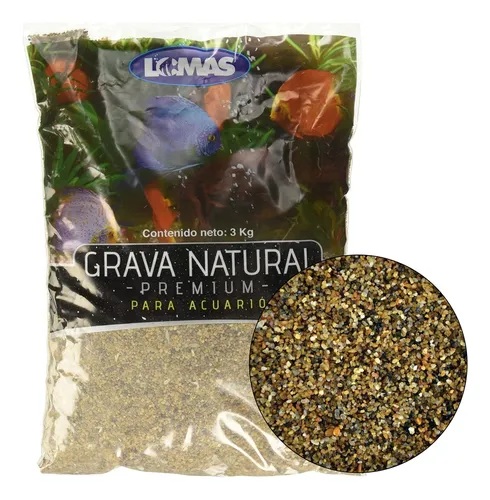 GRAVA GRANO ORO PARA PECERA 3 KG