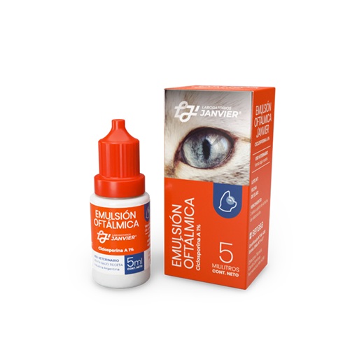 [J009] EMULSION OFTALMICA CICLOSPORINA 1% GOTAS x 5 ML