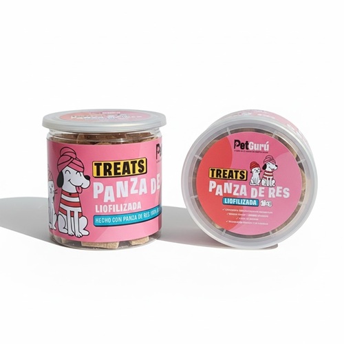 [2025002] TREATS LIOFILIZADA DE PANZA DE RES PETGURU 60GR