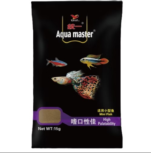 [AMMF15G] ALIMENTO PARA PECES AQUA MASTER MINI 20-40 MESH x 15 GRS