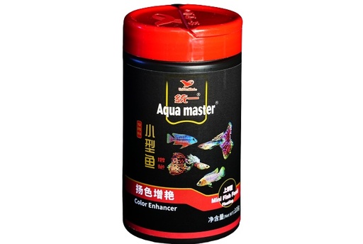 ALIMENTO PARA PECES AQUA MASTER MINI FISH REALZADOR DE COLOR