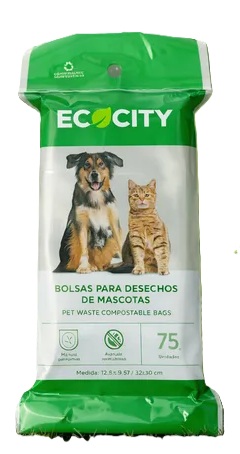 BOLSITAS ECOLOGICA RECOGEDORAS DE HECES x 5 ROLLOS