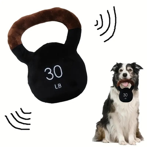 JUGUETE INTERACTIVO FIGURA DE PESA PARA MASCOTA