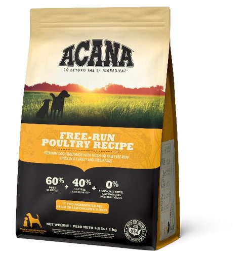 CONCENTRADO PARA PERRO ACANA FREE RUN POULTRY