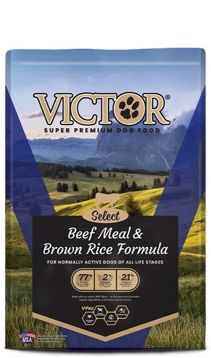 CONCENTRADO PARA PERRO VICTOR BEEF MEAL AND BROWN RICE 30 LIBRAS