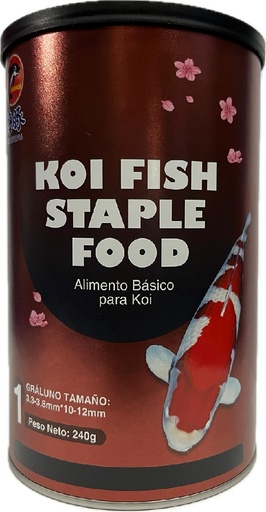 [KFS240] ALIMENTO PARA PECES KOI PORPOISE STAPLE FOOD 240 GRS