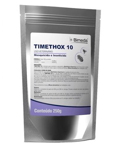 TIMETHOX MOSQUICIDA 10 WG 250 GRS