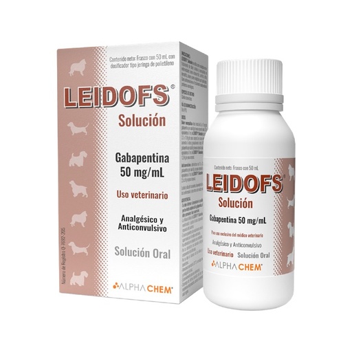[92205] GABAPENTINA LEIDOFS ORAL x 50 ML
