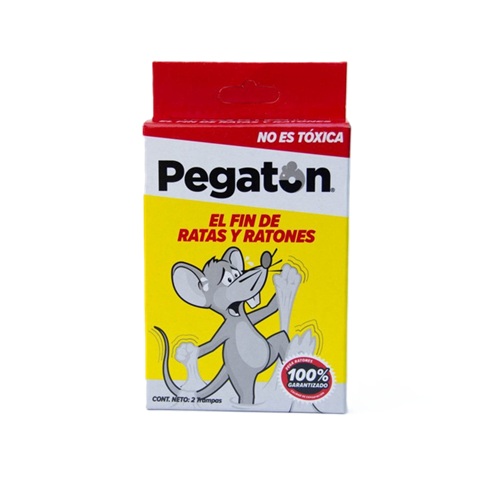 TRAMPA PARA RATA DE PEGAMENTO PEGATON x 2 BANDEJAS