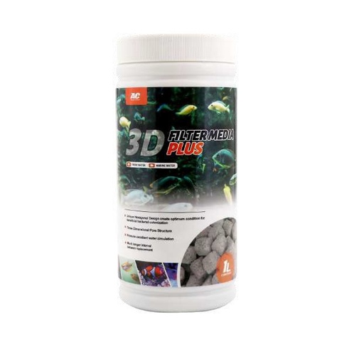 [AC6011901] CERAMICA ALTAMENTE POROSO 3D FILTER MEDIA PLUS