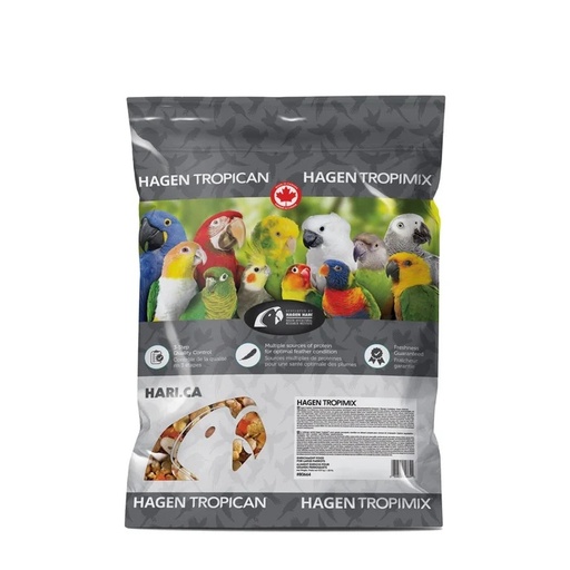 [2-4080664] ALIMENTO PARA AVES TROPIMIX LARGE PARROT 20 LBS