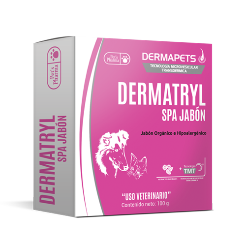 [PET512] JABON DERMAPETS DERMATRYL SPA-100 GRS