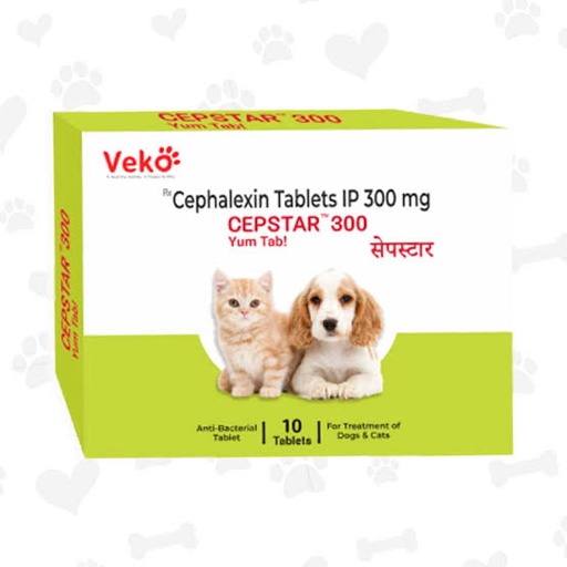 CEPSTAR CEFALEXINA x 10 TABLETAS 