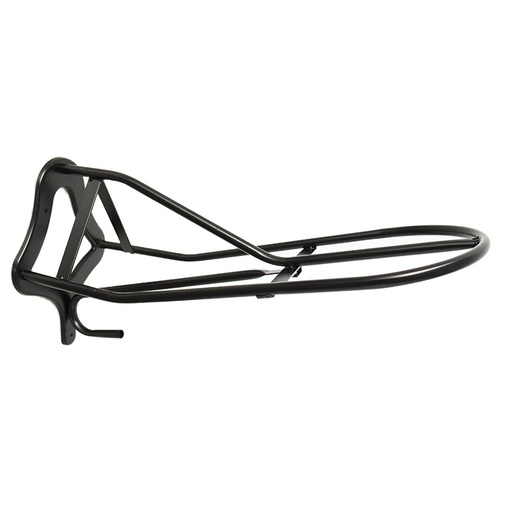 [01644006] PORTASILLAS PARED HH FIJO BASE ANCHA CRUZ DENTRO NEGRO 