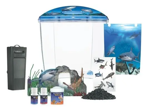 [2-2012885] ACUARIO PLÁSTICO MARINA KIT x 2.5 GALONES 