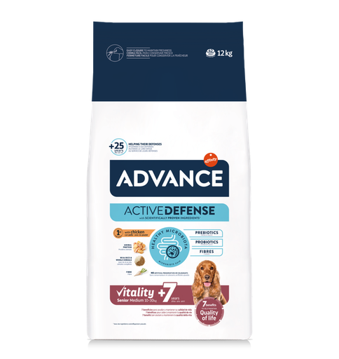 CONCENTRADO PARA PERRO ADVANCE ADULTO SENIOR MEDIUM