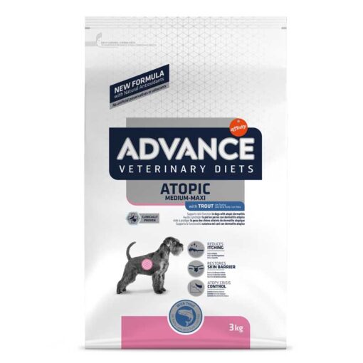 CONCENTRADO PARA PERRO ADVANCE MEDICADO  ATOPIC MEDIUM / MAXI