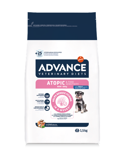[221212] CONCENTRADO PARA PERRO ADVANCE MEDICADO  ATOPIC SMALL 1.5 KG