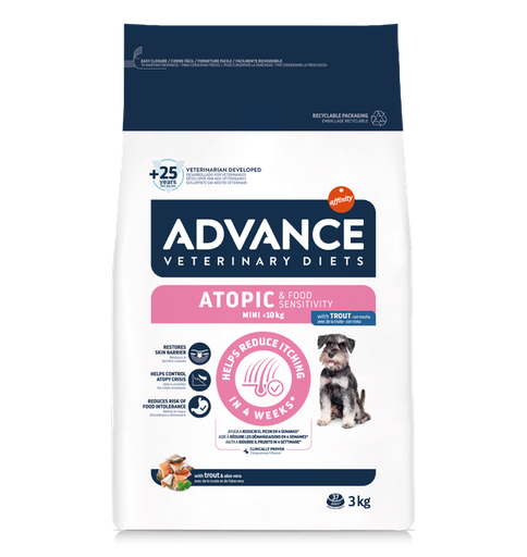 [221212] CONCENTRADO PARA PERRO ADVANCE MEDICADO  ATOPIC SMALL 1.5 KG